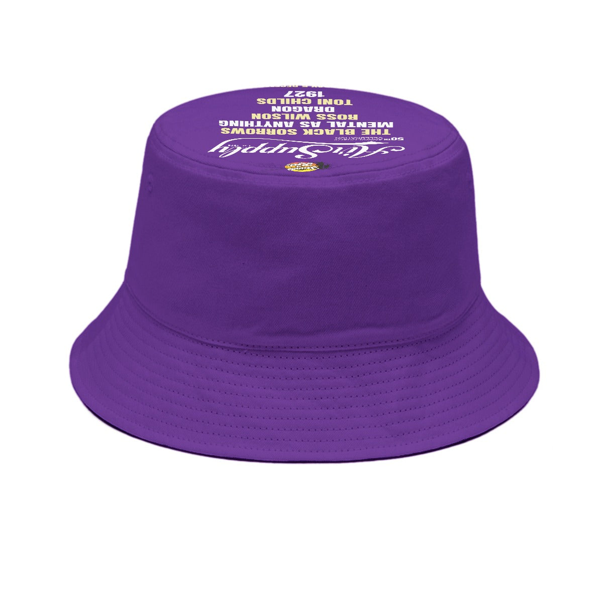 sounds of rock wollongong Purple Bucket Hat