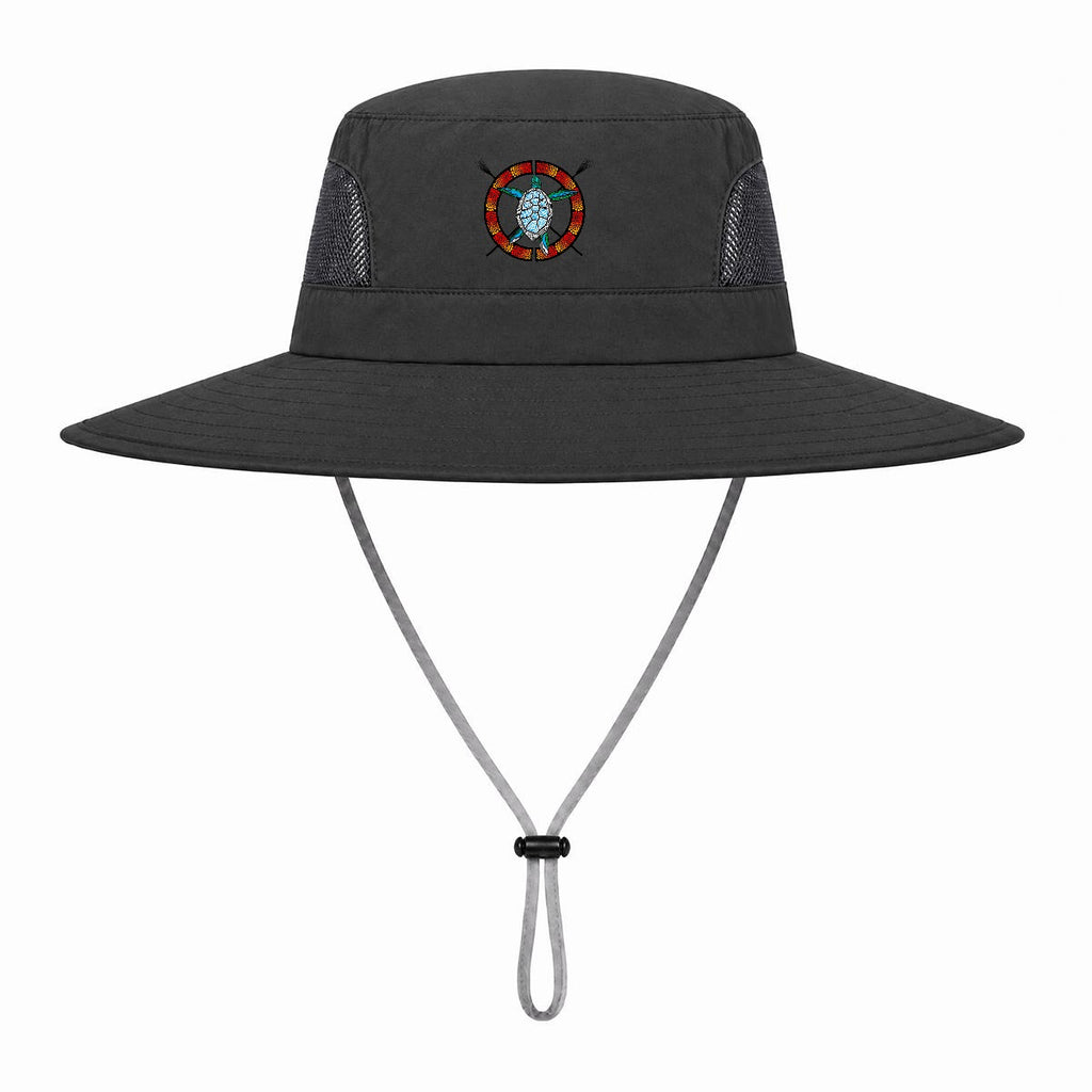 Logo Wide Brim Outdoor Sun Hat
