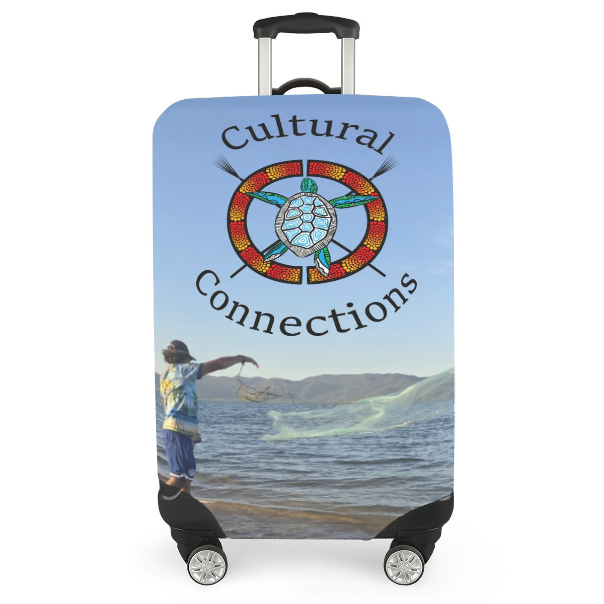 Island vibez Luggage Cover