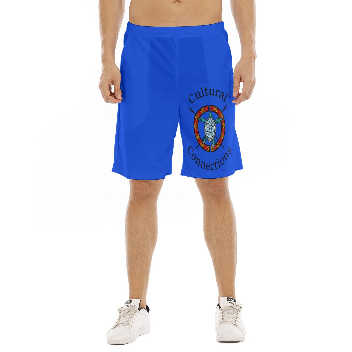 All-Over Print Men's Flat Shorts