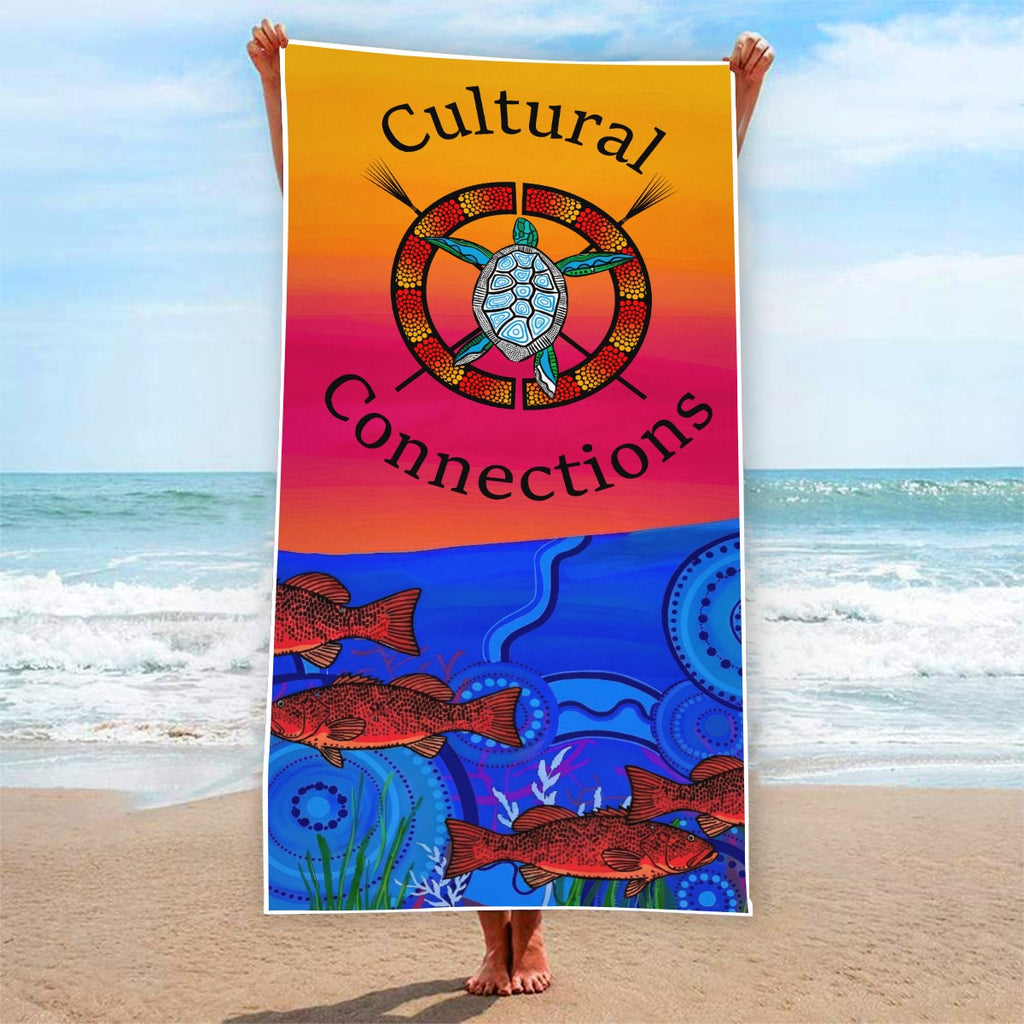 Sunset Dreamtime Beach Towel