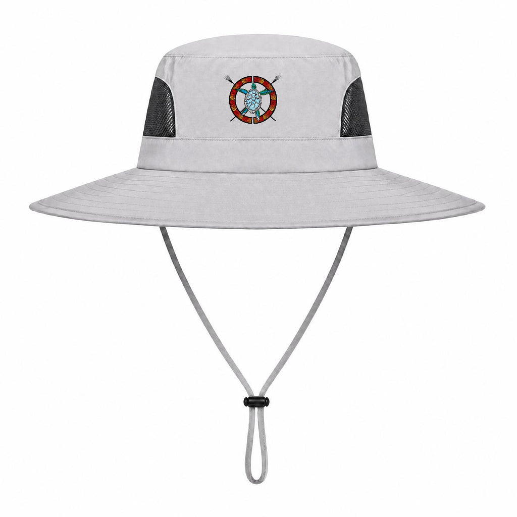Logo Wide Brim Outdoor Sun Hat