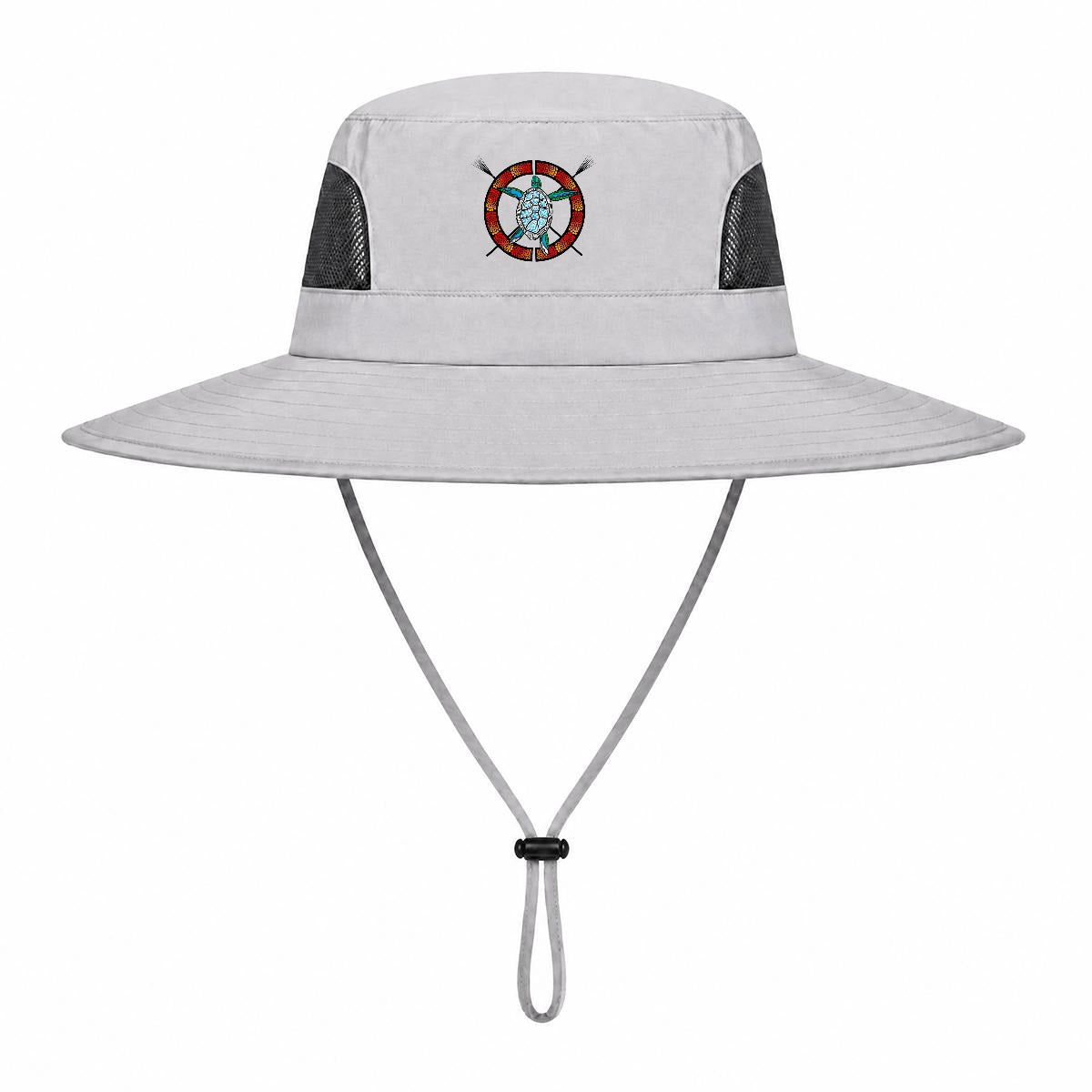 Logo Wide Brim Outdoor Sun Hat