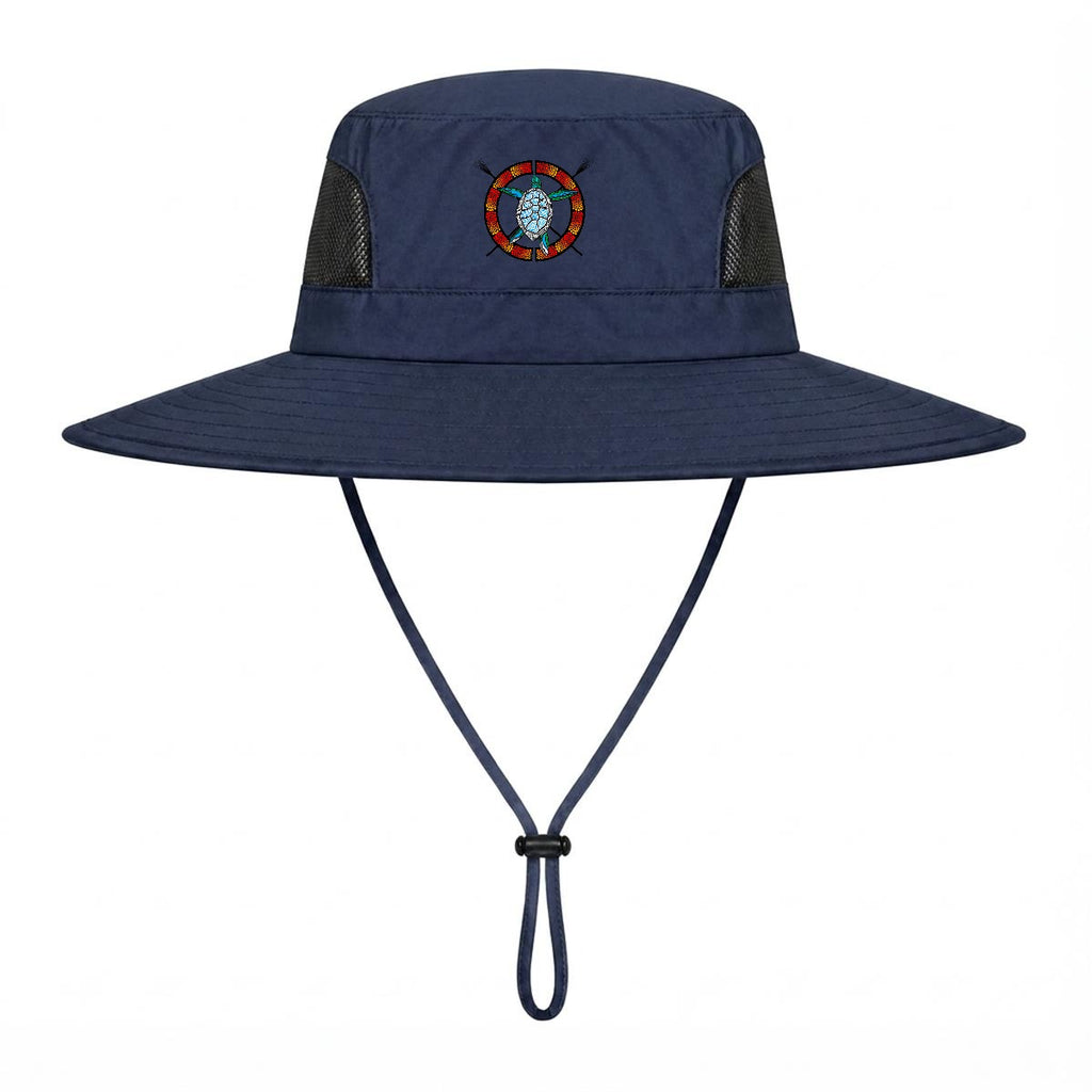 Logo Wide Brim Outdoor Sun Hat