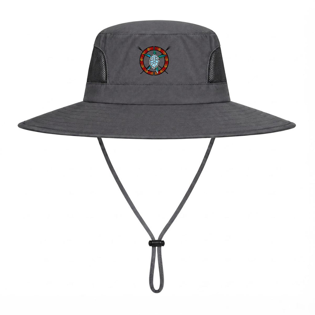 Logo Wide Brim Outdoor Sun Hat