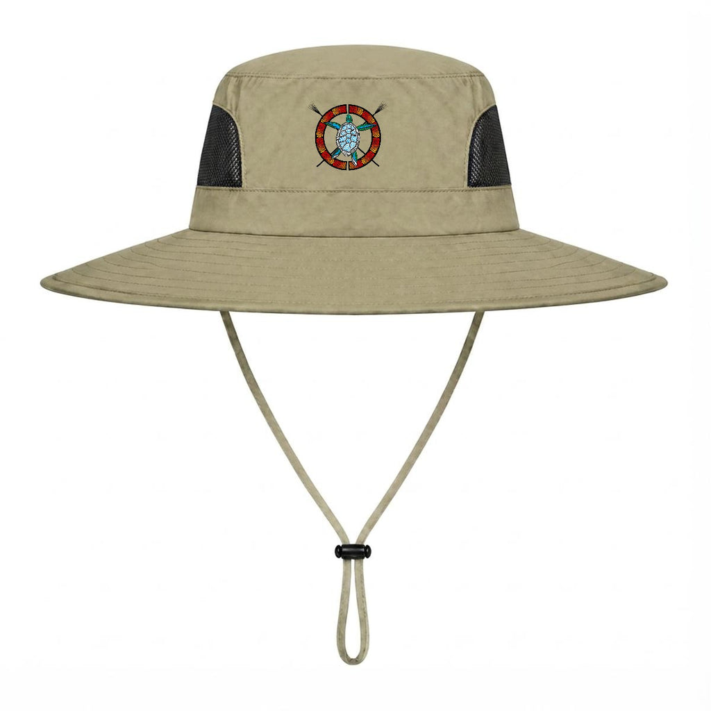 Logo Wide Brim Outdoor Sun Hat