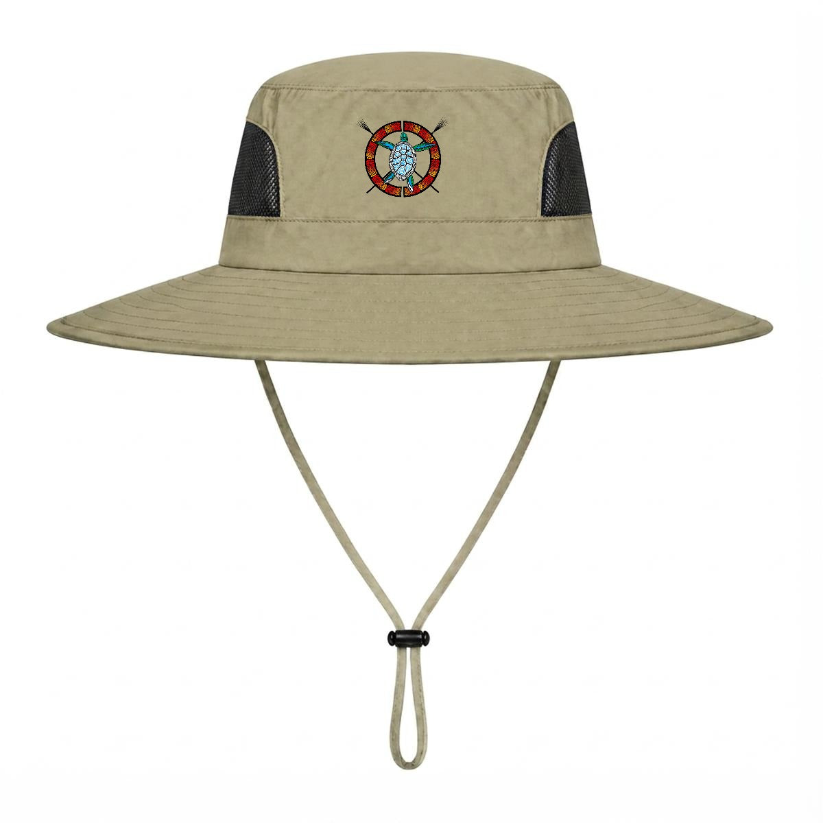 Logo Wide Brim Outdoor Sun Hat