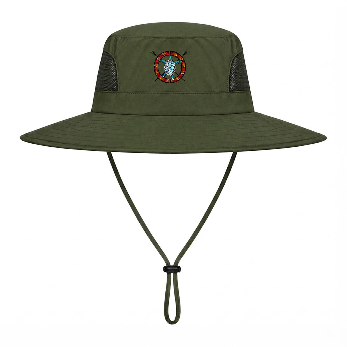 Logo Wide Brim Outdoor Sun Hat